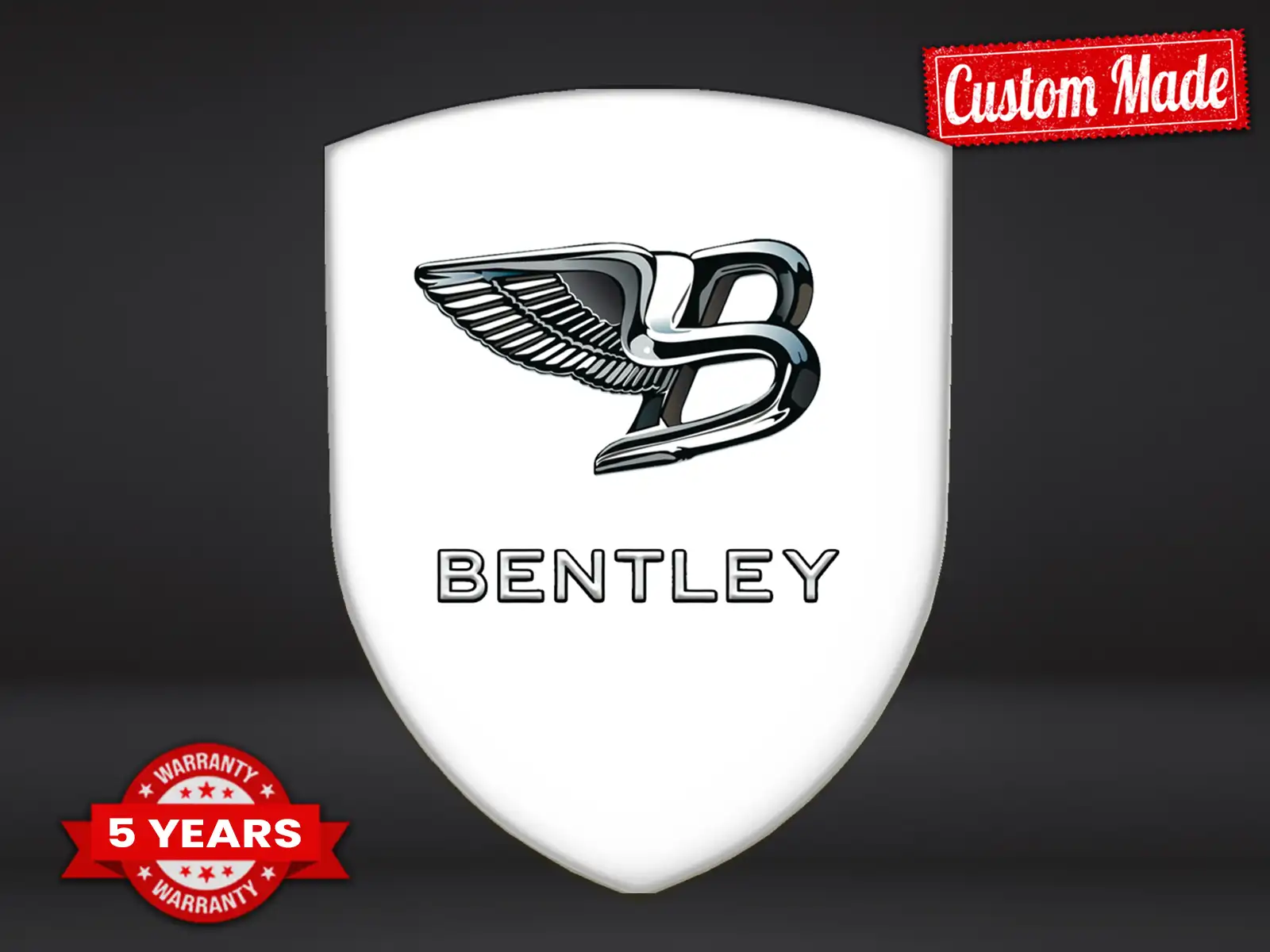 Bentley Adhesive Sticker Durable High Quality Professional